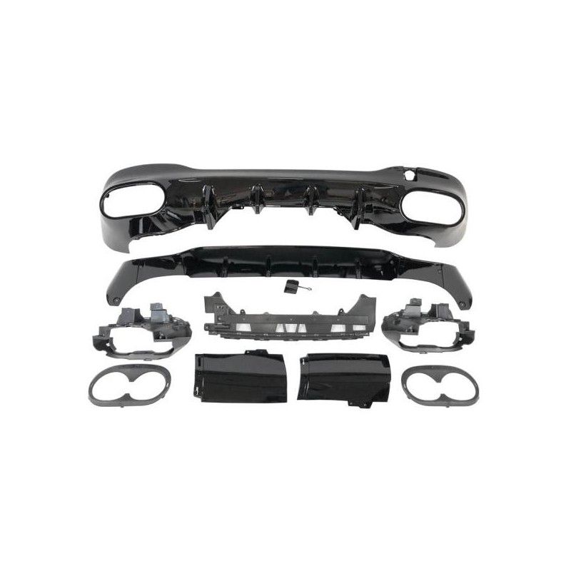 Diffuseur Arrière Mercedes W118 CLA Look A45, Mercedes Diffuseur Arrière Mercedes W118 CLA Look A45, Mercedes