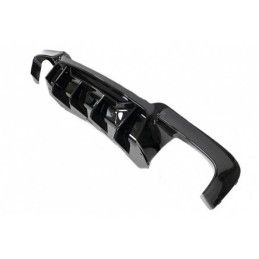 Diffuseur Arrière BMW F10 / F11 Competition Noir Brillant, Bmw