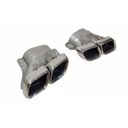 Sortie D'Échappement Mercedes W205 2019 Chrome, Mercedes