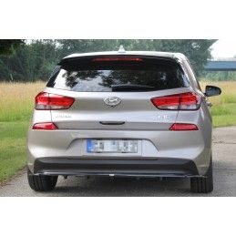 CENTRAL ARRIÈRE MAXTON (AVEC UNE BARRE VERTICALE) HYUNDAI I30 MK3 HATCHBACK Noir Brillant