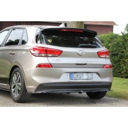 CENTRAL ARRIÈRE MAXTON (AVEC UNE BARRE VERTICALE) HYUNDAI I30 MK3 HATCHBACK Noir Brillant