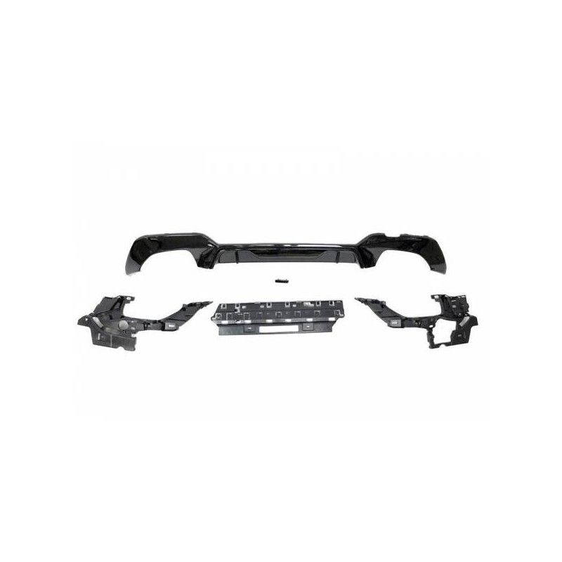 Diffuseur Arrière BMW G20 / G21 340 Look M Performance Noir brillant, Bmw Diffuseur Arrière BMW G20 / G21 340 Look M Performance Noir brillant, Bmw