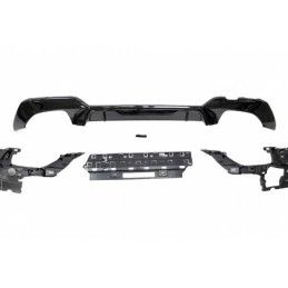 Diffuseur Arrière BMW G20 / G21 340 Look M Performance Noir brillant, Bmw