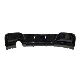 Diffuseur Arrière BMW F20 / F21 12-14 Look M-Performance 1 Sortie double Noir brillant, Bmw