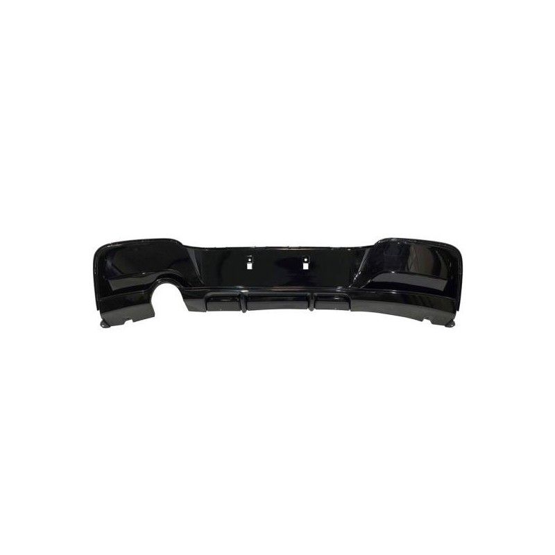 Diffuseur Arrière BMW F20 / F21 12-14 Look M-Performance 1 Sortie double Noir brillant, Bmw Diffuseur Arrière BMW F20 / F21 12-14 Look M-Performance 1 Sortie double Noir brillant, Bmw