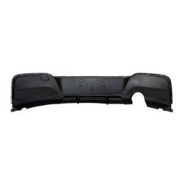Diffuseur Arrière BMW F20 / F21 12-14 Look M-Performance 1 Sortie double Noir brillant, Bmw