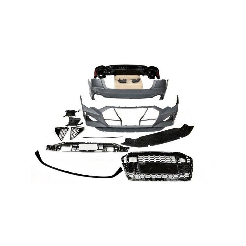 Kit De Carrosserie Audi A6 C8 Look RS6, Audi Kit De Carrosserie Audi A6 C8 Look RS6, Audi