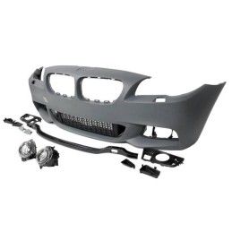 Pare-Choc Avant BMW F10/F11/F18 2010-2016 Look M-Tech Antibrouillard, Bmw