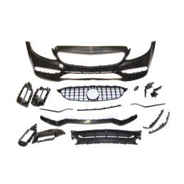 Pare - Choc Avant Mercedes W205 2014-2018 Coupe / 4P / SW look C63 New, Mercedes