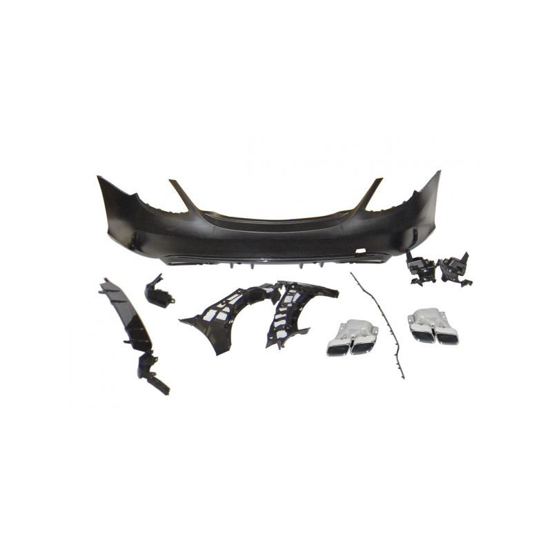 Pare-Choc Arrière Mercedes W205 4P 2014-2021 Look C63 New, Mercedes Pare-Choc Arrière Mercedes W205 4P 2014-2021 Look C63 New, Mercedes