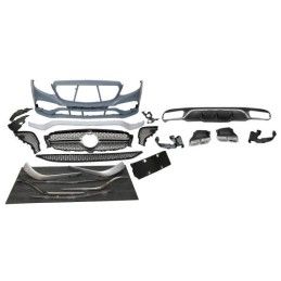 Kit De Carrosserie Mercedes W213 4p / SW 2016-2019 look AMG E63, Mercedes