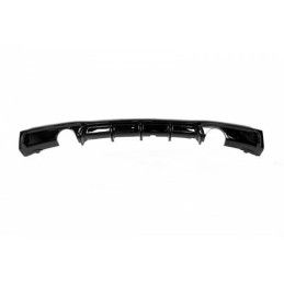 Diffuseur Arrière BMW F30 / F31 Look M Performance 2 Sorties Noir brillant, Bmw
