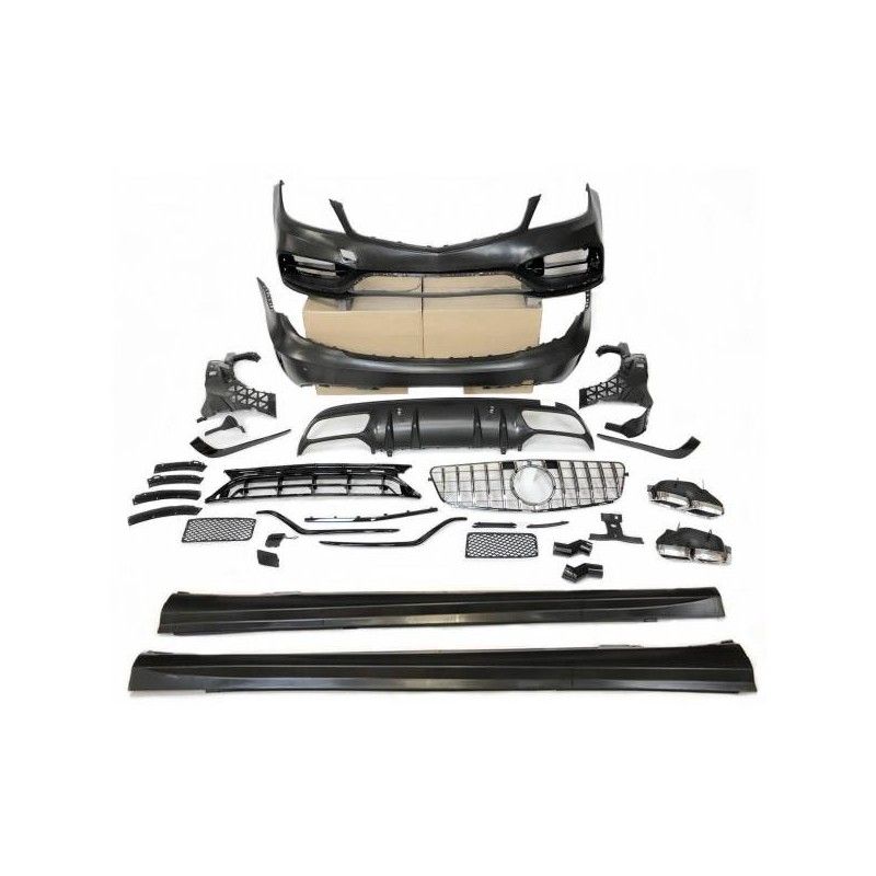 Kit De Carrosserie Mercedes W204 4 Portes Look W205, Mercedes Kit De Carrosserie Mercedes W204 4 Portes Look W205, Mercedes