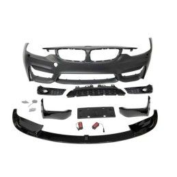 Pare-Choc Avant BMW F32 F33 F36 Look M4 II Lip spoiler, Bmw