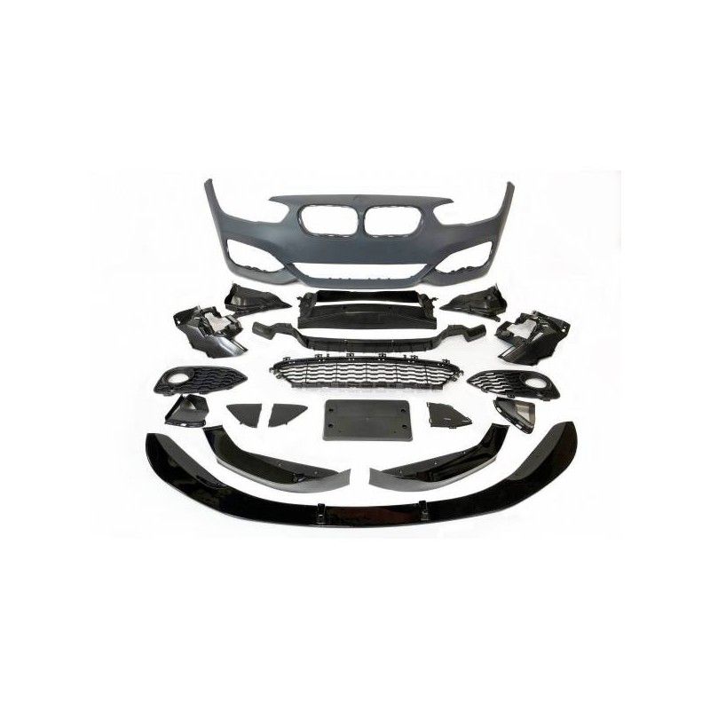 Pare-Choc Avant BMW F20 /F21 LCI 15-19 look M-Tech Dèflecteur avant, Bmw Pare-Choc Avant BMW F20 /F21 LCI 15-19 look M-Tech Dèflecteur avant, Bmw