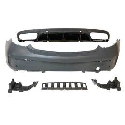 Pare-Choc Arrière Mercedes W205 Coupe 2014-2020 Look C63, Mercedes