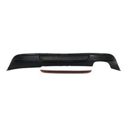 Diffuseur Arrière BMW E82 / E88 07-11 1 Sortie double Look M-Tech, Bmw