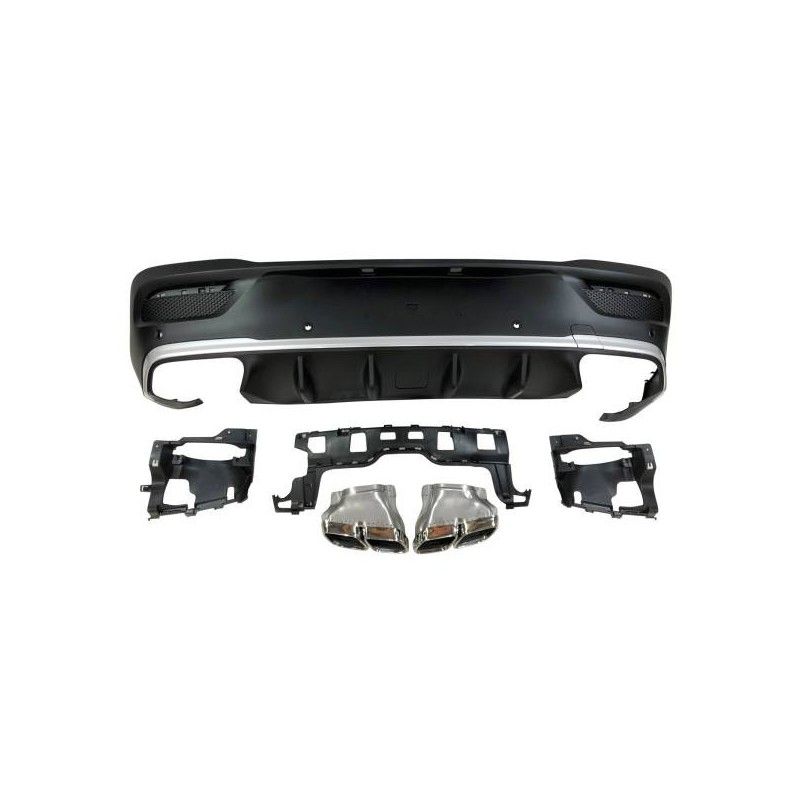 Déflecteur Arrière Mercedes C167 GLE 2020 Tuyères, Mercedes Déflecteur Arrière Mercedes C167 GLE 2020 Tuyères, Mercedes