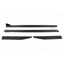 Jupes Ford Mustang 2015-2020 Look GT500 Noir mat, Ford