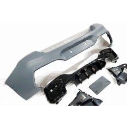 Kit De Carrosserie BMW F20 LCI Look M2C 2 Sortie double Noir brillant, Bmw