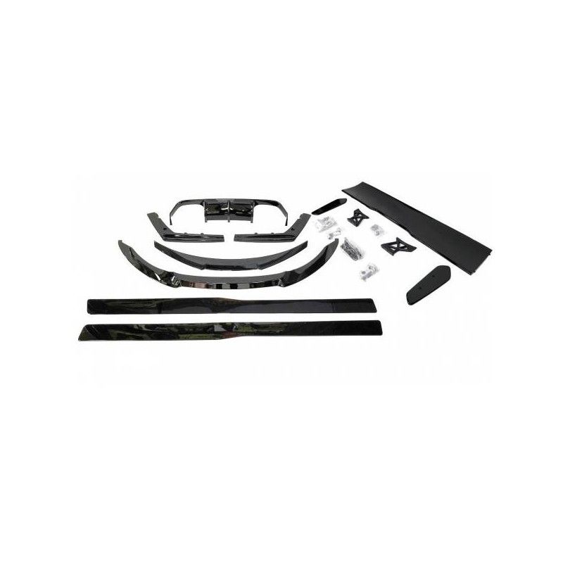 Kit De Carrosserie BMW F82 / F83 M4 Noir brillant Look CS / GTS, Bmw Kit De Carrosserie BMW F82 / F83 M4 Noir brillant Look CS / GTS, Bmw