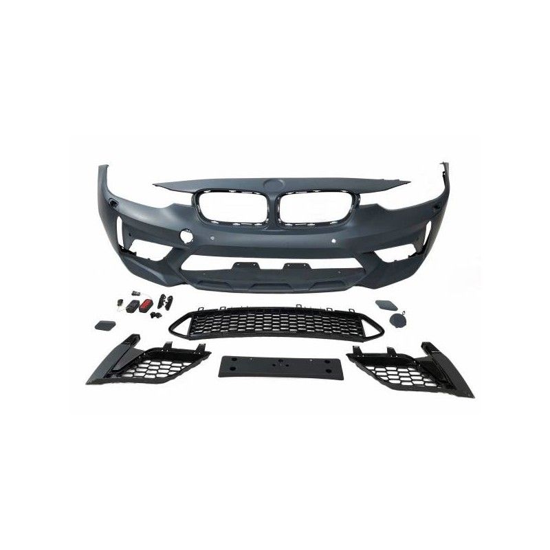 Pare-Choc Avant BMW F30 / F31 Look M2C, Bmw Pare-Choc Avant BMW F30 / F31 Look M2C, Bmw