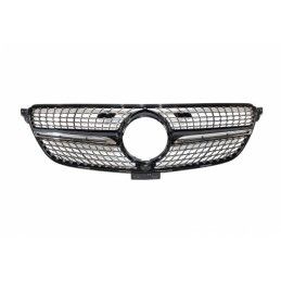 Calandre Mercedes GLE Coupe C292 (2015-2018) GLE W166 SUV (2015-2018) Look Diamond Caméra, Mercedes
