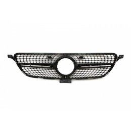 Calandre Mercedes GLE Coupe C292 (2015-2018) GLE W166 SUV (2015-2018) Look Diamond Caméra, Mercedes