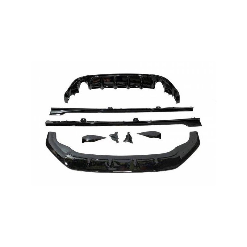Kit De Carrosserie Volkswagen Golf 7.5 GTI Look TCR Noir brillant, Volkswagen Kit De Carrosserie Volkswagen Golf 7.5 GTI Look TCR Noir brillant, Volkswagen