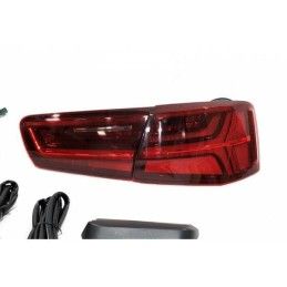Feux Arrières Audi A6 Sedan 2011-2015 Look 2016 Red, Audi