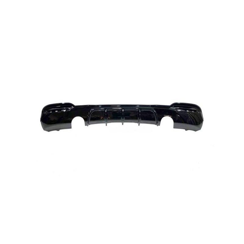 Diffuseur Arrière BMW F34 GT 2 sorties simples Noir brillant, Bmw Diffuseur Arrière BMW F34 GT 2 sorties simples Noir brillant, Bmw