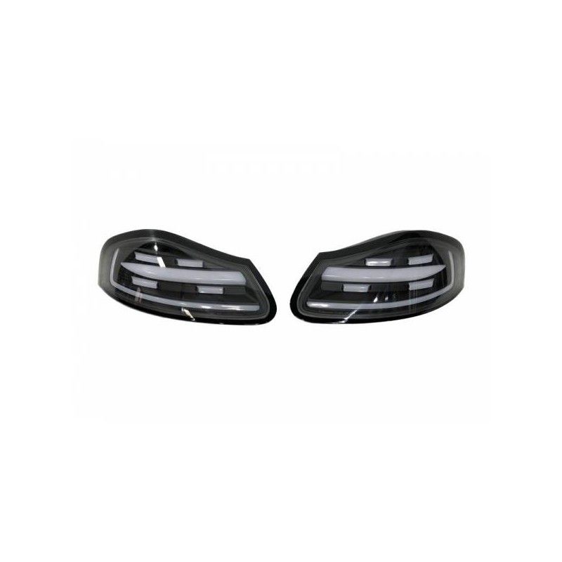 Feux Arrières Porsche 986 97-04 Led Black clignotant séquentiel Look 718, Porsche Feux Arrières Porsche 986 97-04 Led Black clignotant séquentiel Look 718, Porsche