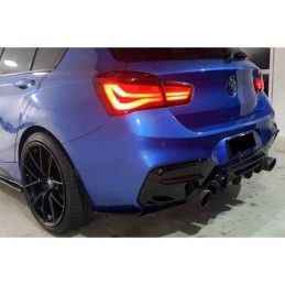 Diffuseur Arrière BMW F20 / F21 LCI 15-18 Competition Noir brillant, Bmw