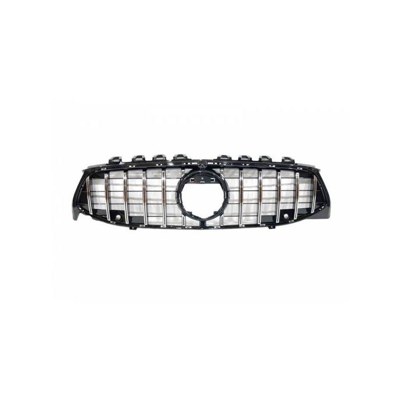 Calandre Mercedes W118 / C118 CLA Look GT Black Chrome, Mercedes Calandre Mercedes W118 / C118 CLA Look GT Black Chrome, Mercedes
