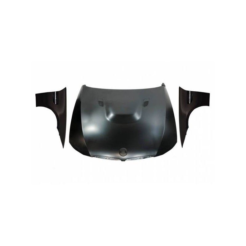 Capot Et Ailettes BMW E90 / E91 05-08 Prefacelift Look M3, Bmw Capot Et Ailettes BMW E90 / E91 05-08 Prefacelift Look M3, Bmw