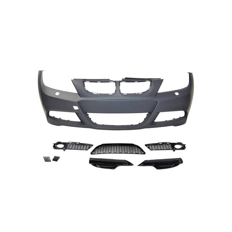 Pare-Choc Avant BMW E90 / E91 2005-2008 Look M-Tech Washer Pointe, Bmw Pare-Choc Avant BMW E90 / E91 2005-2008 Look M-Tech Washer Pointe, Bmw