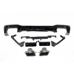 Diffuseur Arrière BMW F44 look M Performance Noir brillant, Bmw