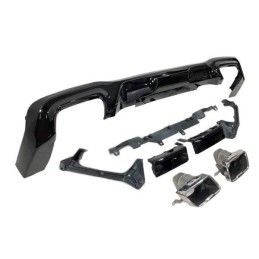 Diffuseur Arrière BMW F44 look M Performance Noir brillant, Bmw
