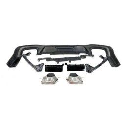 Diffuseur Arrière BMW F44 look M Performance Noir brillant, Bmw