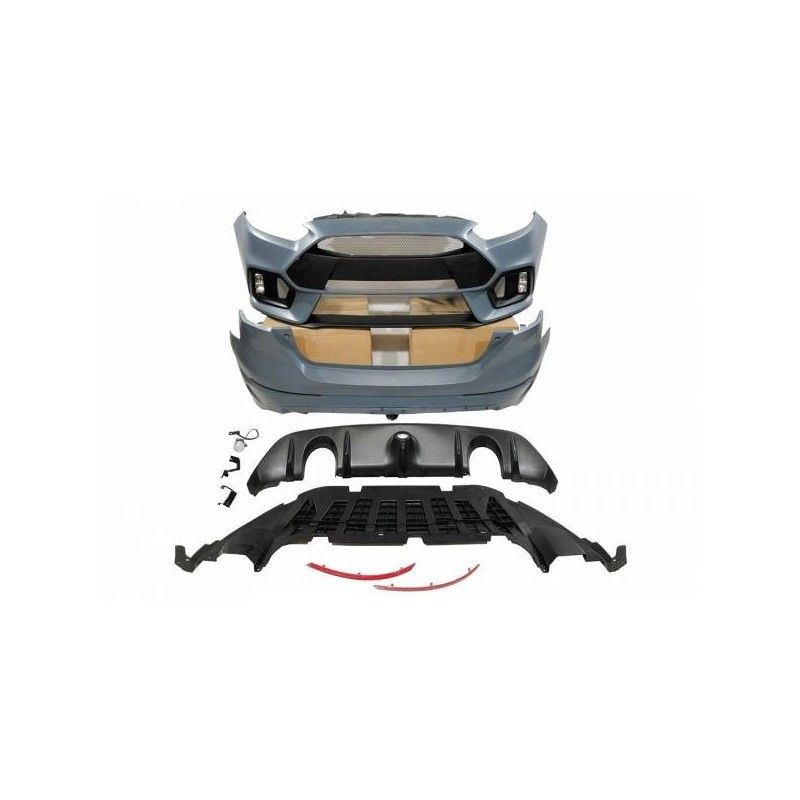 Kit De Carrosserie Ford Focus 2015-2018 Look RS, Ford Kit De Carrosserie Ford Focus 2015-2018 Look RS, Ford