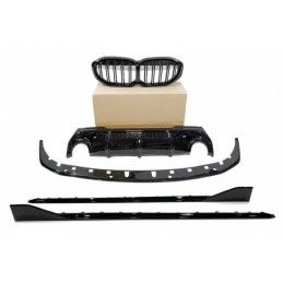 Kit De Carrosserie BMW F40 Look M Performance Noir brillant, Bmw