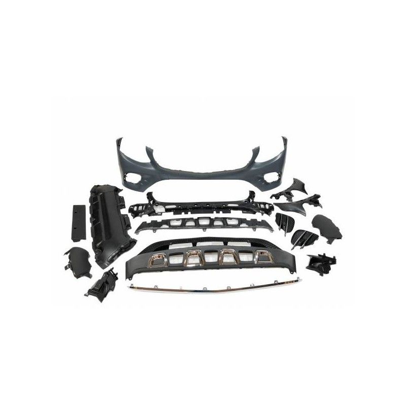 Pare-Choc Avant Mercedes X253 / C253 Coupe 2015-2019 look AMG C43, Mercedes Pare-Choc Avant Mercedes X253 / C253 Coupe 2015-2019 look AMG C43, Mercedes