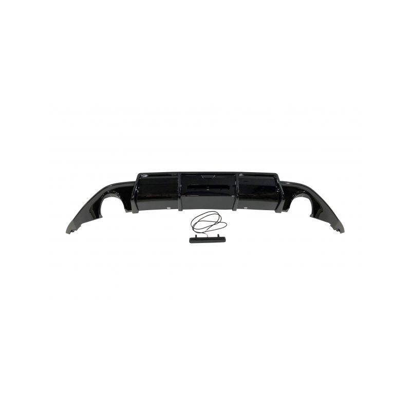 Diffuseur Arrière Volkswagen Golf 7 look TCR Noir brillant, Volkswagen Diffuseur Arrière Volkswagen Golf 7 look TCR Noir brillant, Volkswagen