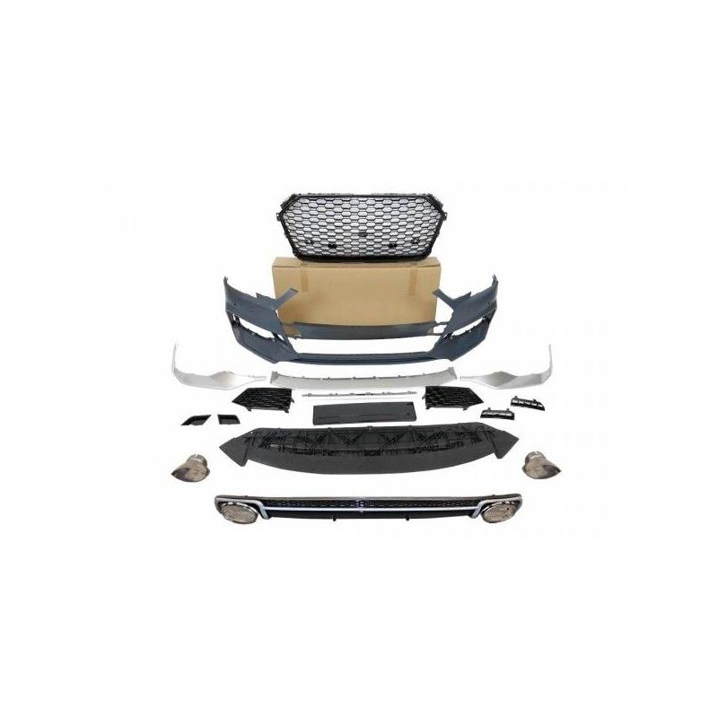 Kit De Carrosserie Audi A4 B9 2016-2019 Look RS4, Audi Kit De Carrosserie Audi A4 B9 2016-2019 Look RS4, Audi