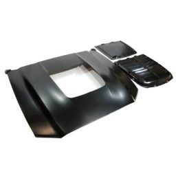 Capot Ford Mustang 2010-2014 Look GT500 Aluminium, Ford