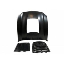 Capot Ford Mustang 2010-2014 Look GT500 Aluminium, Ford