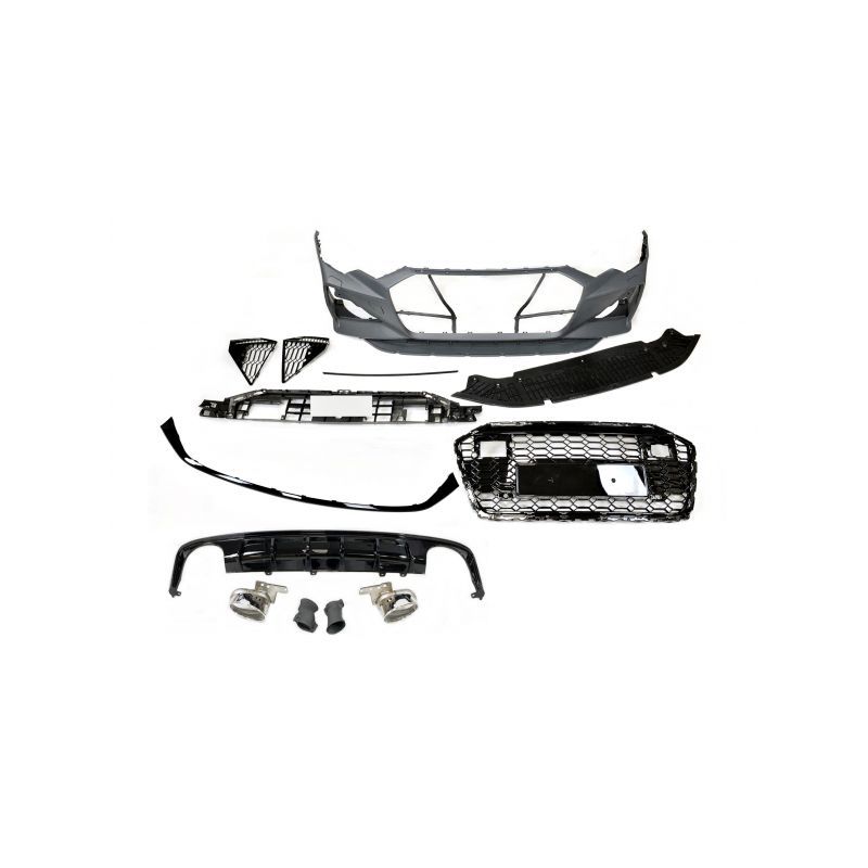 Kit De Carrosserie Audi A6 C8 Avant / Sedan 19-21 Look RS6, Audi Kit De Carrosserie Audi A6 C8 Avant / Sedan 19-21 Look RS6, Audi