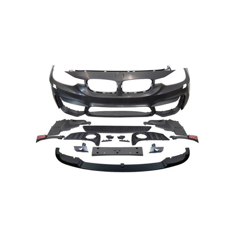 Pare-Choc Avant BMW F30-F31 Look M4 Lip Spoiler ABS, Bmw Pare-Choc Avant BMW F30-F31 Look M4 Lip Spoiler ABS, Bmw