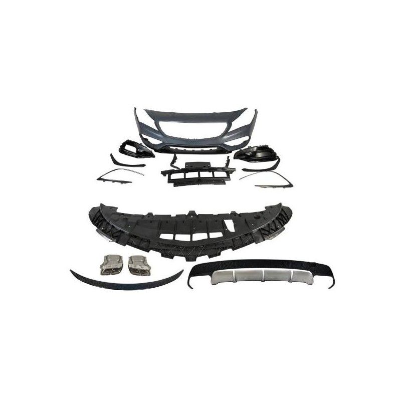Kit De Carrosserie Mercedes W117 2016-2018 LCI 4P Look AMG A45, Mercedes Kit De Carrosserie Mercedes W117 2016-2018 LCI 4P Look AMG A45, Mercedes