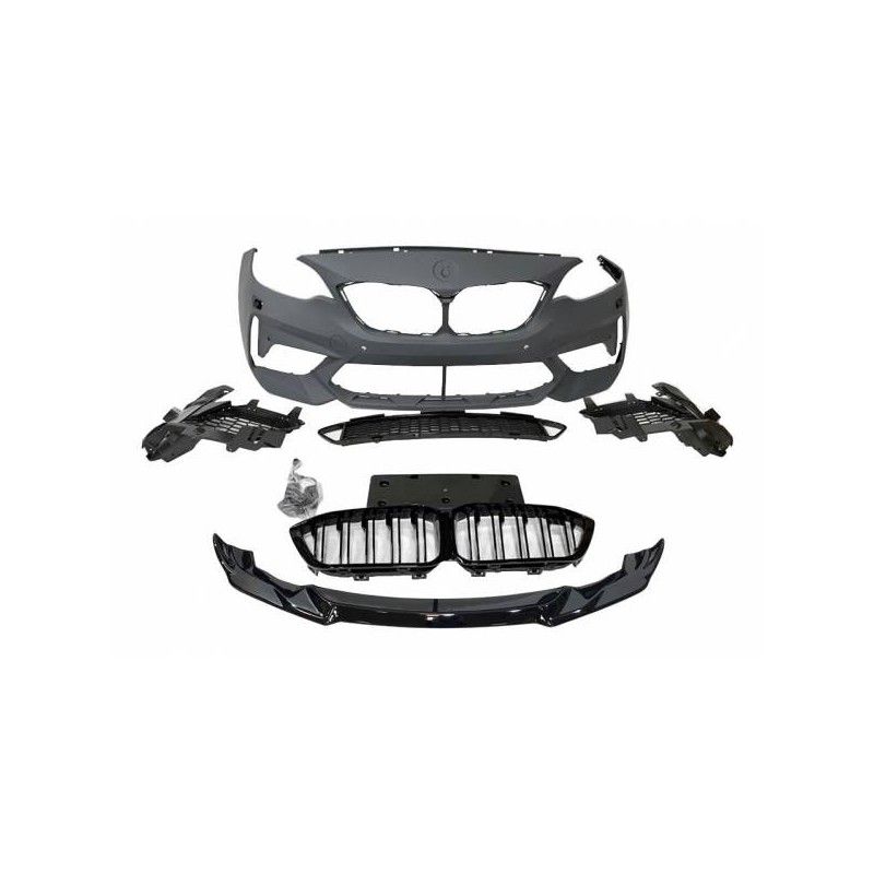 Pare-Choc Avant BMW F22 / F23 Look M2C Déflecteur avant, Bmw Pare-Choc Avant BMW F22 / F23 Look M2C Déflecteur avant, Bmw